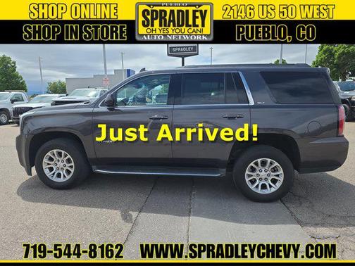 Iridium Metallic 2016 GMC Yukon SLT