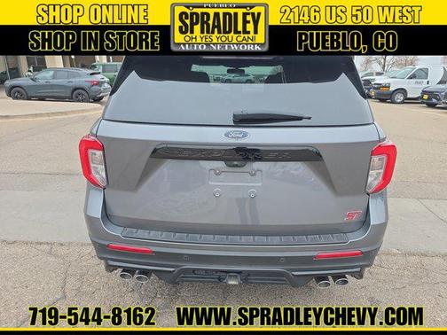 Carbonized Gray Metallic 2024 Ford Explorer ST