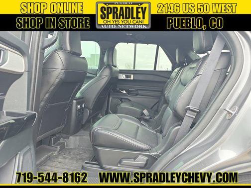 Carbonized Gray Metallic 2024 Ford Explorer ST