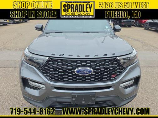 Carbonized Gray Metallic 2024 Ford Explorer ST