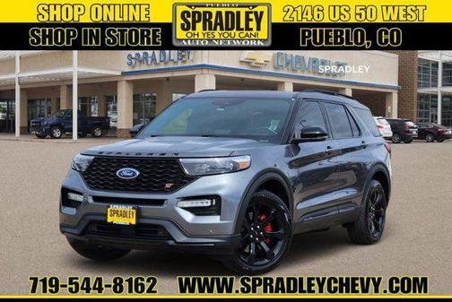 Carbonized Gray Metallic 2024 Ford Explorer ST