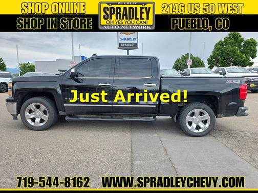 Black 2015 Chevrolet Silverado 1500 LTZ