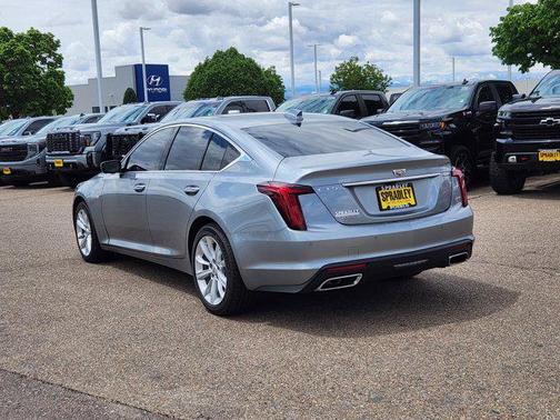 Argent Silver Metallic 2025 Cadillac CT5 Premium Luxury