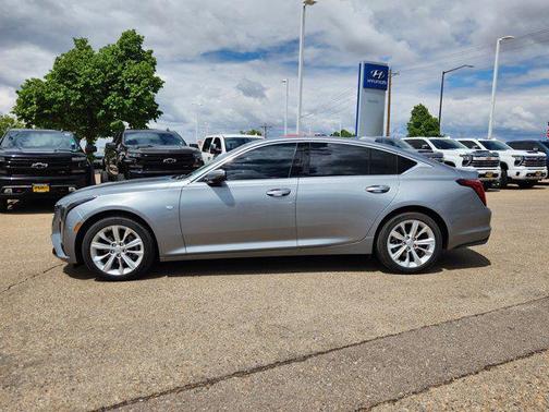 Argent Silver Metallic 2025 Cadillac CT5 Premium Luxury