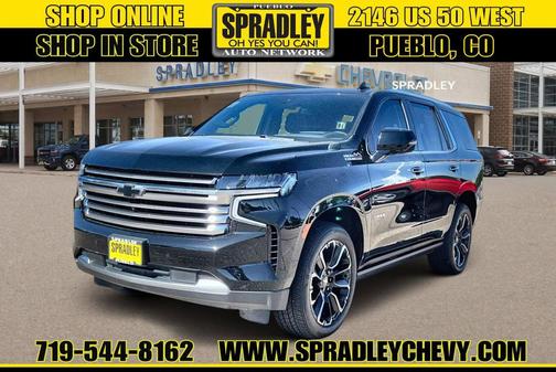 Black 2022 Chevrolet Tahoe 4WD High Country