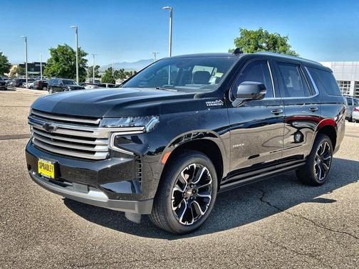 Black 2022 Chevrolet Tahoe 4WD High Country