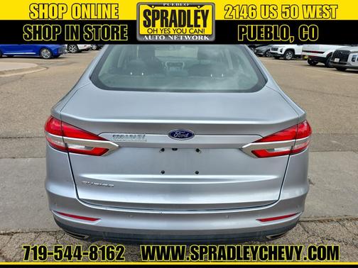WHITE 2020 Ford Fusion SE