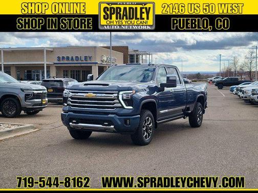 Lakeshore Blue Metallic 2026 Chevrolet Silverado 3500 High Country Truck