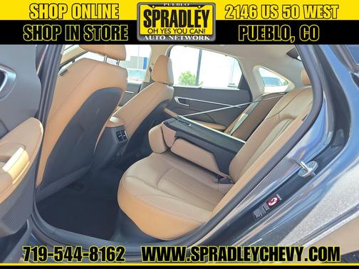 Portofino Gray 2022 Hyundai SONATA Hybrid Limited