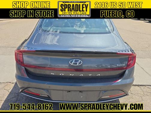 Portofino Gray 2022 Hyundai SONATA Hybrid Limited