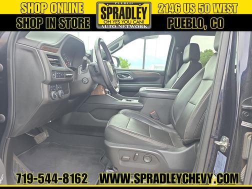 Midnight Blue Metallic 2021 Chevrolet Suburban 4WD High Country