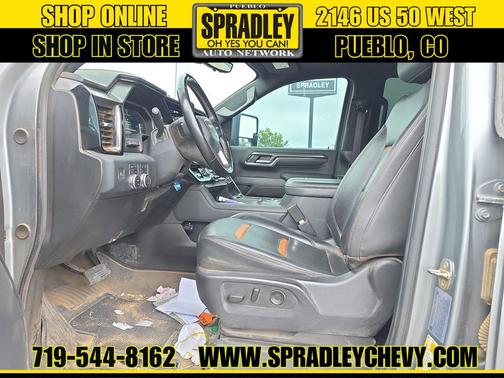 Sterling Metallic 2024 GMC Sierra 2500 AT4
