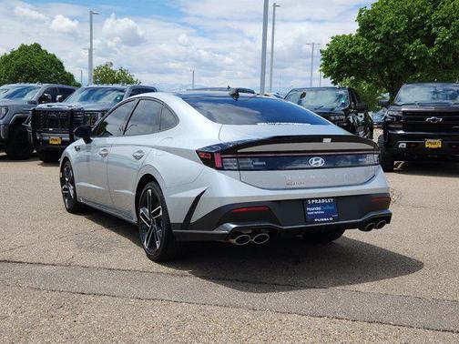 Aero Silver 2025 Hyundai SONATA N Line