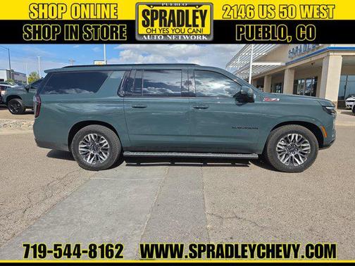 Cypress Gray 2026 Chevrolet Suburban Z71, 4WD