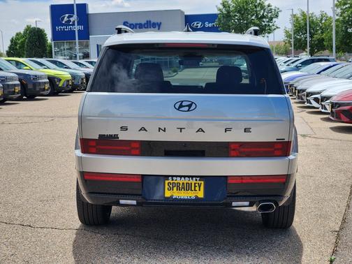 Shimmering Silver 2026 Hyundai SANTA FE Calligraphy