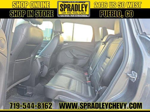 Ingot Silver Metallic 2017 Ford Escape Titanium