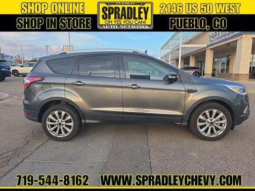 Ingot Silver Metallic 2017 Ford Escape Titanium
