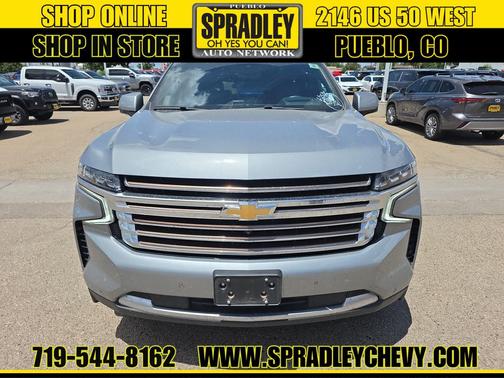 Sterling Gray Metallic 2024 Chevrolet Tahoe 4WD High Country