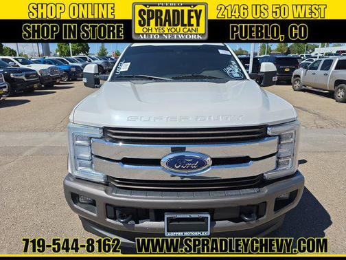 White Platinum Metallic Tri-Coat 2019 Ford F-250 XL