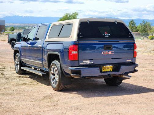 Stone Blue Metallic 2015 GMC Sierra 1500 SLT