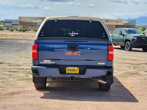 Stone Blue Metallic 2015 GMC Sierra 1500 SLT