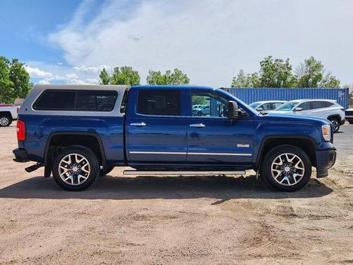 Stone Blue Metallic 2015 GMC Sierra 1500 SLT