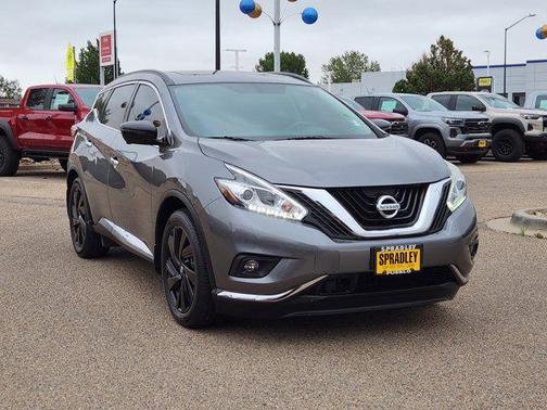 Gun Metallic 2017 Nissan Murano Platinum