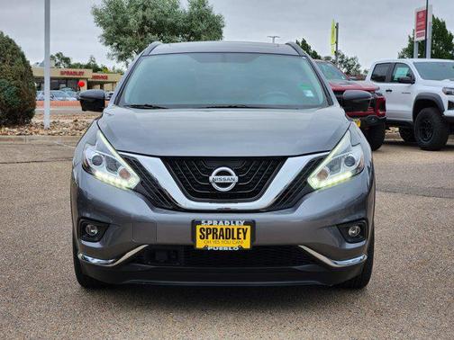 Gun Metallic 2017 Nissan Murano Platinum