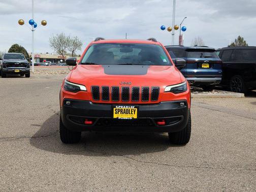 Spitfire Orange Clearcoat 2021 Jeep Cherokee Trailhawk
