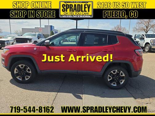 Redline Pearlcoat 2018 Jeep Compass Trailhawk