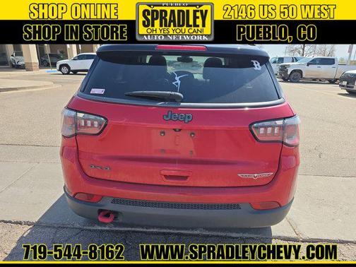 Redline Pearlcoat 2018 Jeep Compass Trailhawk