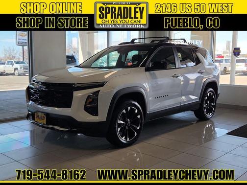 Polar White Tricoat 2026 Chevrolet Equinox AWD RS