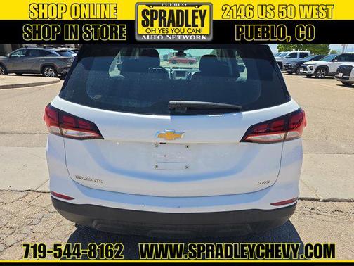 Summit White 2022 Chevrolet Equinox LS