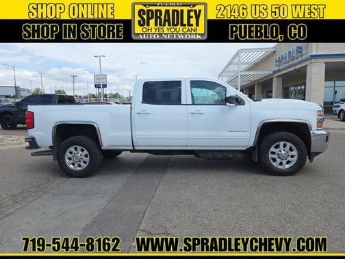 Summit White 2017 Chevrolet Silverado 2500 LT