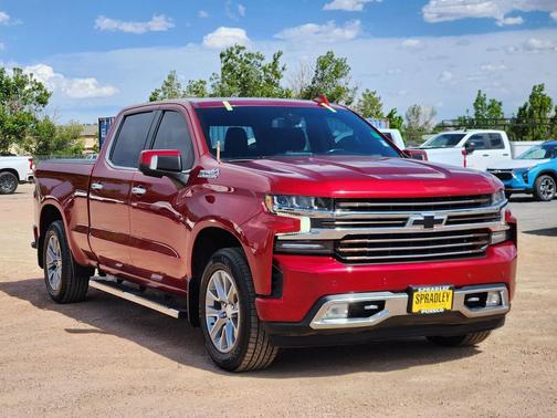 MAROON 2022 Chevrolet Silverado 1500 Limited High Country