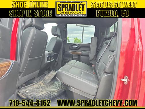 MAROON 2022 Chevrolet Silverado 1500 Limited High Country