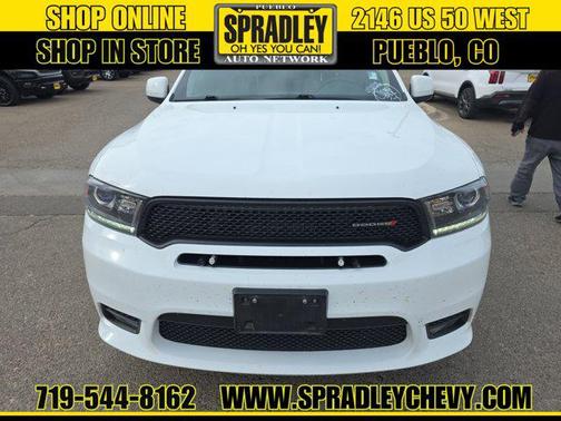 White Knuckle Clearcoat 2019 Dodge Durango GT