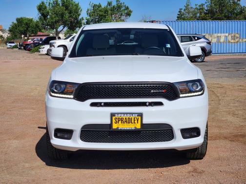 White Knuckle Clearcoat 2019 Dodge Durango GT