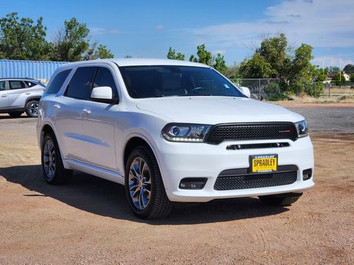 White Knuckle Clearcoat 2019 Dodge Durango GT