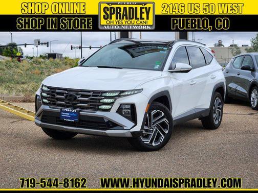 Serenity White Pearl 2025 Hyundai TUCSON Limited