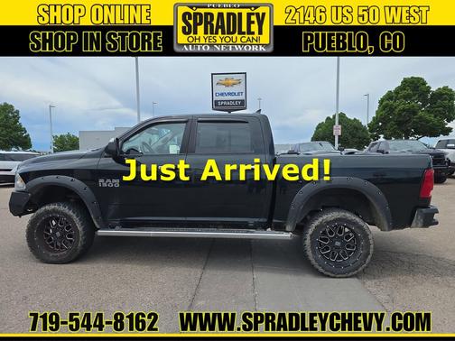 Black Forest Green Pearlcoat 2015 RAM 1500 Big Horn