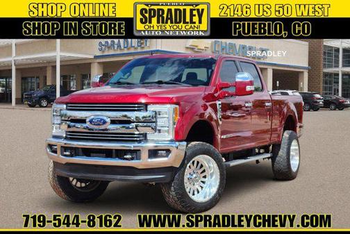 Ruby Red Metallic Tinted Clearcoat 2019 Ford F-250 Lariat