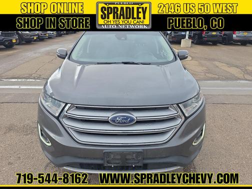 Magnetic Metallic 2018 Ford Edge Titanium