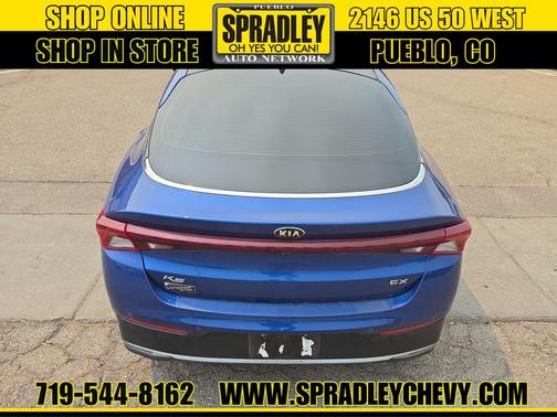 Sapphire Blue 2021 Kia K5 EX
