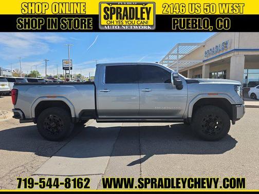 Sterling Metallic 2024 GMC Sierra 2500 Denali Ultimate