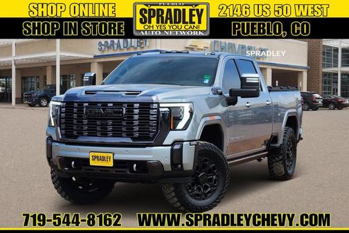 Sterling Metallic 2024 GMC Sierra 2500 Denali Ultimate