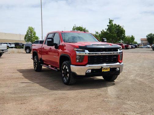 Red Hot 2020 Chevrolet Silverado 2500 LT