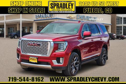 RED 2023 GMC Yukon Denali