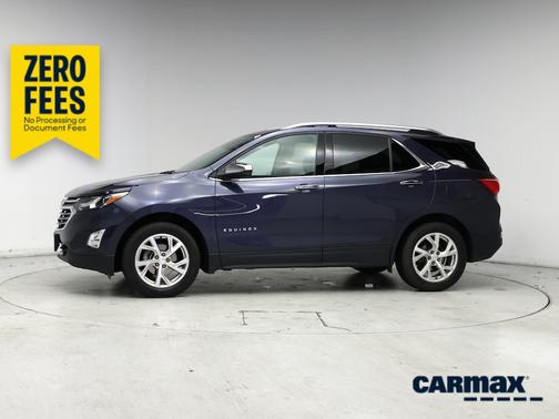 Blue 2018 Chevrolet Equinox Premier