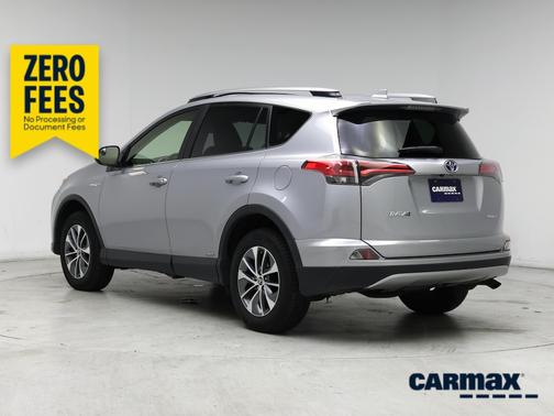 Silver 2018 Toyota RAV4 Hybrid LE